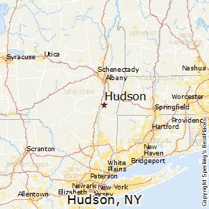 hudson new york map.